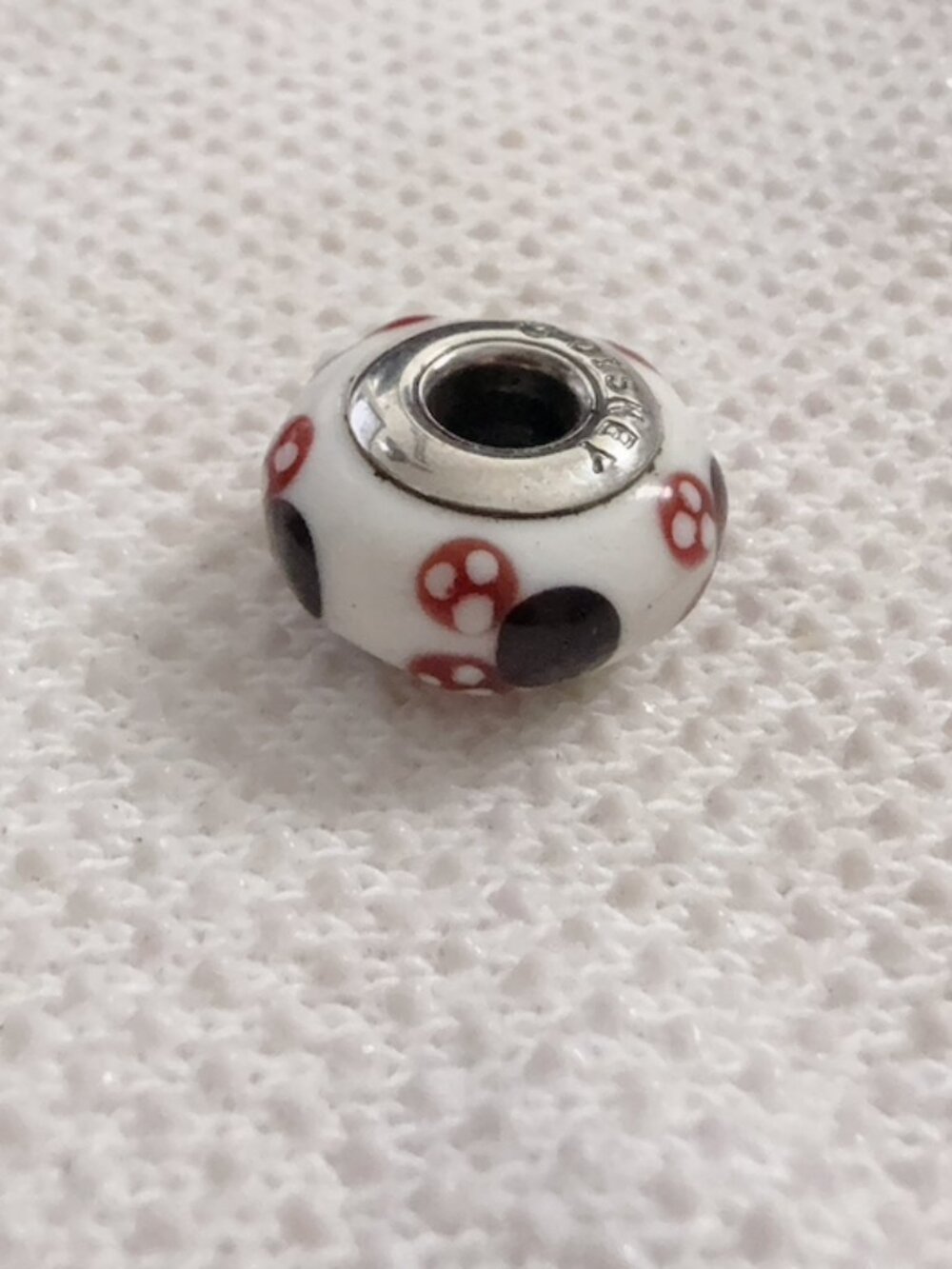 Disney Classic Minnie Mouse Charm For Pandora Bracelet